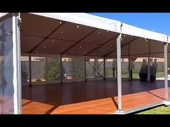 アルミニウム合金 スポーツホールテント 二重コーティングPVC布カバー 大透明テント