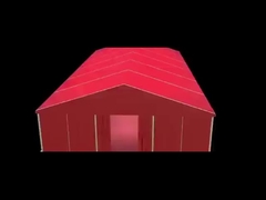 党玄関ひさしのテント