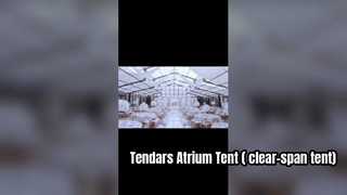 英国の Tendars Atrium Tent プロジェクト