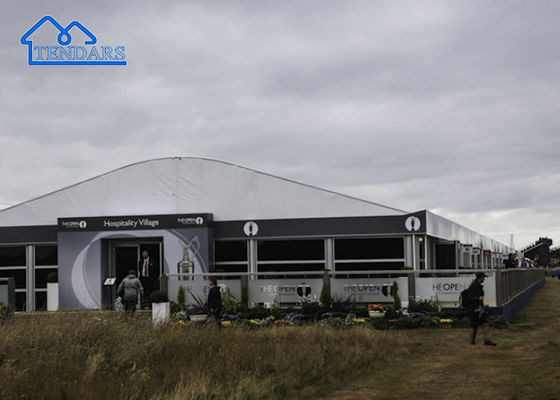 購入 15x50m 大きい防水ホテル ラグジュアリー リゾート 屋根アーチ パーティ,イベント,展覧会,結婚式などのためのアーキュムテント online manufacture