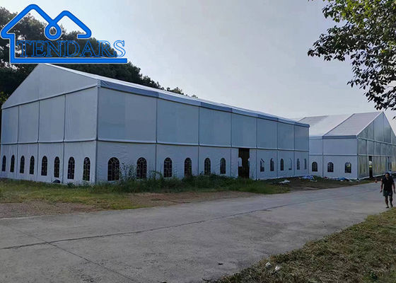 購入 5x8m 防水 PVC 屋根 重荷 敷設 テント 重荷 アルミ 透明 スパン 商業用イベント オンライン製造