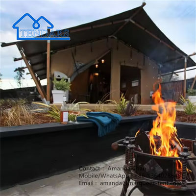 購入 木製製 構造型 ホテル テント グラミング ロフト サファリ テント 屋外 オンライン製造