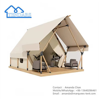 購入 豪華キャンプホテル テント リゾートハウス ホテル 浴室 キャンバス サファリ テント オンライン製造