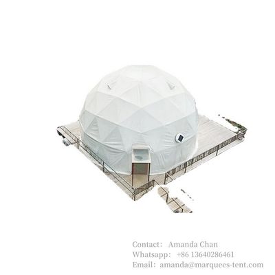 購入 防水,PVC 高級PVC 屋外ドームテント ホテル 冬雪キャンプ 6m 直径 グリーンハウステント online manufacture