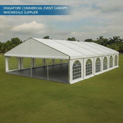 購入 重量型PVCパーティ・マークイテント アルミ枠 シンガポール 商業イベント キャンピング 卸売業者 オンライン製造