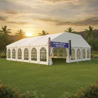 購入 カスタムパーティ マークイテント インドネシア アウトドア 防水 紫外線 耐性 イベント 婚活 展覧会 キャンピング パビリオン オンライン製造