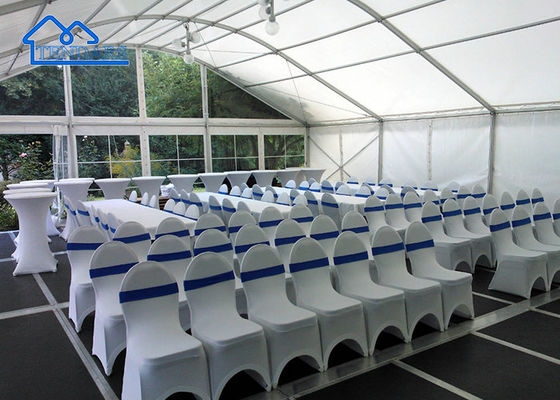 30x50m 屋外 防火 PVC カーブ 屋根 アルミ アルキュム イベント パーティ テント カバー 1200 人