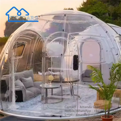 ポリカーボネートドームテント 透明 プリファブドームハウス テント 屋外用